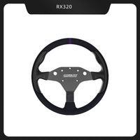 Conspit RX320 320mm/12.6" Microfier Leather SIM Steering Wheel Rim for H.AO Hub Racing Wheels